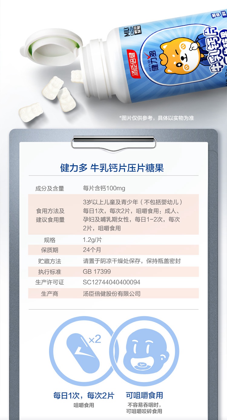 健力多成分表图片