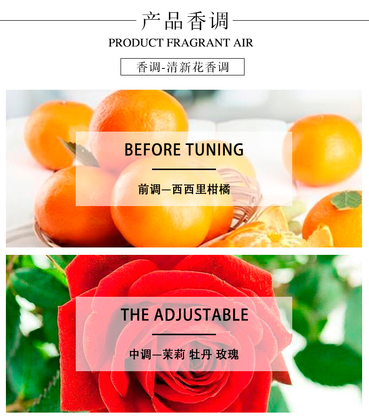 jeanmiss小城伊香拍1发2花漾甜心小姐香水持久淡香清新约会聚会舞会淡