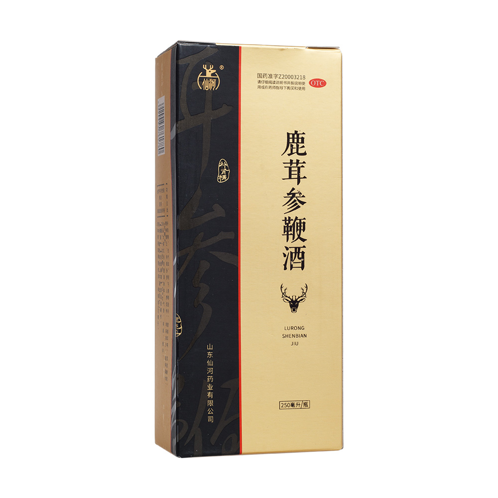仙河 鹿茸参鞭酒 250ml