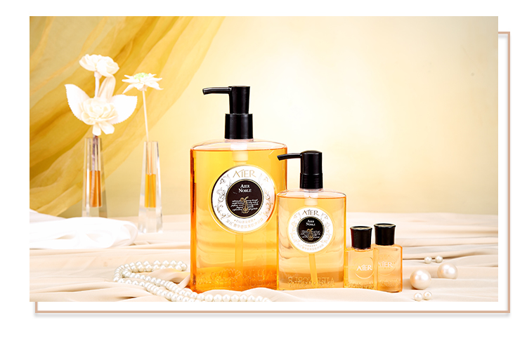 【旅行装】 艾儿 玫瑰金香氛沐浴露200ml亮肤保湿滋润美肌精油男女